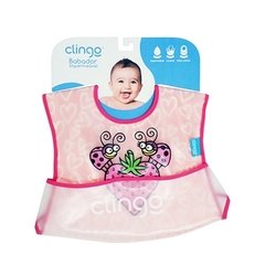 Babador Impermeável Moranguinho - Clingo - FPKids Produtos Infantis | Produtos Para Bebês, Crianças e Mamães