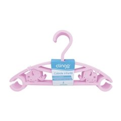 Kit de Cabides Infantil Elefante Rosa com 6 Unidades - Clingo - loja online