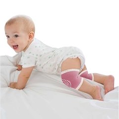 Joelheira Antiderrapante Para Bebê Rosa - Clingo - comprar online