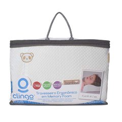 Travesseiro Ergonômico em Memory Foam e Fibra de Bambu - Clingo - comprar online