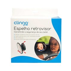 Espelho Retrovisor Redondo para Bebê - Clingo