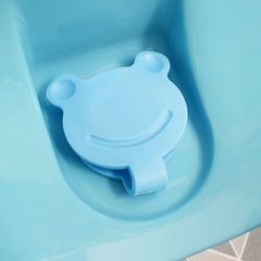 Banheira Anatômica Dobrável Azul - Clingo - comprar online