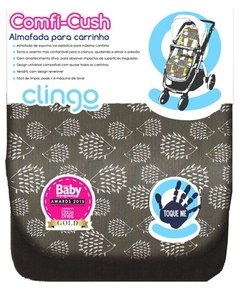 Almofada Colchão para Carrinho Comfi Cush Hedgehog - Clingo - FPKids Produtos Infantis | Produtos Para Bebês, Crianças e Mamães
