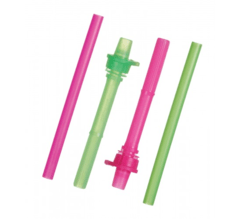 Canudos de Reposição Click Lock com 2 unidades - Rosa e Verde - Munchkin - comprar online