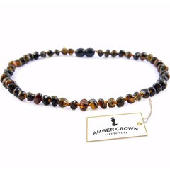 Colar Âmbar - Verde - Amber Crown