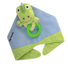 Babador, Mordedor e Prendedor de Chupeta - Dino T-Rex - Munch Baby - comprar online