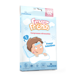 Compressas Refrescantes para Febre e Dores ou Inchaços Fever Friends - Babydeas