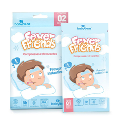 Compressas Refrescantes para Febre e Dores ou Inchaços Fever Friends - Babydeas - comprar online