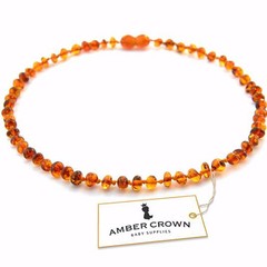 Colar Âmbar - Mel - Amber Crown