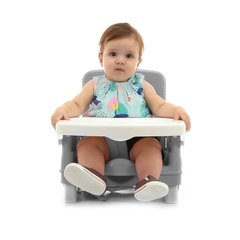 Cadeira de Refeição Portátil Smart Cinza - Cosco - FPKids Produtos Infantis | Produtos Para Bebês, Crianças e Mamães