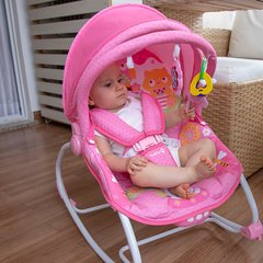 Cadeirinha de Descanso Bouncer Sunshine Baby - Pink Garden - Safety 1st
