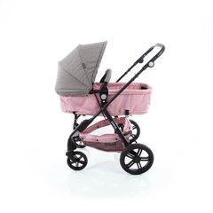 Carrinho de Bebê Travel System Poppy TRIO Rosa Mescla - Cosco - loja online