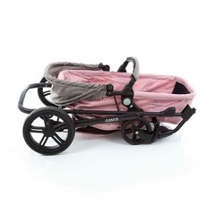 Carrinho de Bebê Travel System Poppy TRIO Rosa Mescla - Cosco - FPKids Produtos Infantis | Produtos Para Bebês, Crianças e Mamães