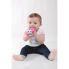 Luva Mordedor - Munch Mitt - Rosa com Unicórnios - Munch Baby - FPKids Produtos Infantis | Produtos Para Bebês, Crianças e Mamães