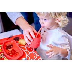 Kit Com 6 Canudos Em Silicone E Escova - Marcus & Marcus - FPKids Produtos Infantis | Produtos Para Bebês, Crianças e Mamães