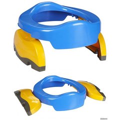 Redutor de Assento e Troninho - Potette Plus 2 Em 1 - Azul e Amarelo - Gear Baby - comprar online