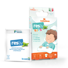 Adesivo Naturais para Alívio e Conforto Nasal Resliv Kids - Babydeas - comprar online