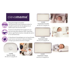 Travesseiro Criança Clevafoam - Clevamama - FPKids Produtos Infantis | Produtos Para Bebês, Crianças e Mamães