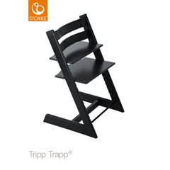 Cadeira de Alimentação Crescimento Tripp Trapp Preta - Stokke