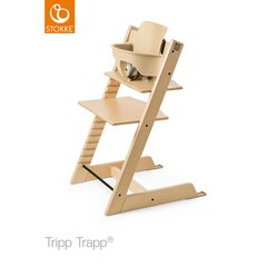 Kit Bebê Cadeira de Alimentação Tripp Trapp Natural - Stokke na internet
