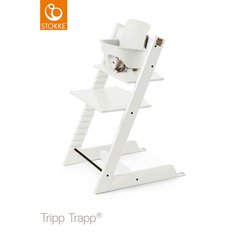 Kit Bebê Cadeira de Alimentação Tripp Trapp Branca - Stokke na internet