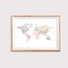 World Map Watercolor - comprar online