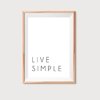 Live Simple