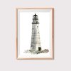 Watercolor Lighthouse 2