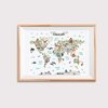 Animal World Map