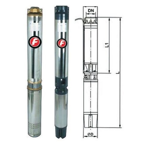 Electro Bombas Sumergible Agua 4 Pulgadas 75hp 380v 55kw