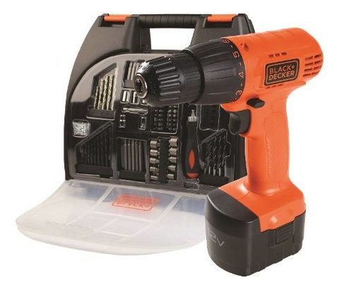 Taladro Atornillador 12v Maletin Acc Black & Decker Cd121k1