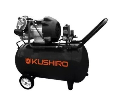 Compresor Kushiro 100 Litros 4 Hp Bicilindrico K100-4b