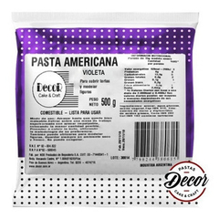 Pasta americana Violeta x 500 gr DECOR