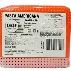 Pasta americana Naranja x 500 gr DECOR