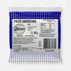 Pasta americana Azul x 500 gr DECOR