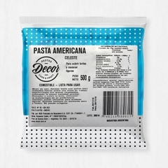 Pasta americana Celeste x 500 gr DECOR