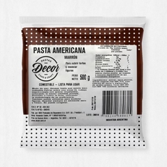 Pasta americana Marron x 500 gr DECOR