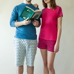 Pijama: Short y remera. en internet