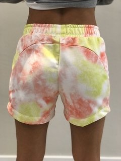 SHORT MOLETOM TIE DYE - comprar online