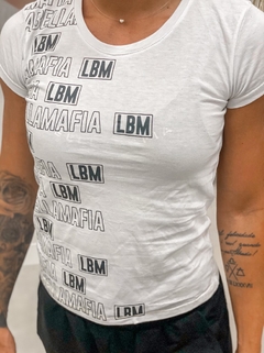 T-SHIRT LABELLAMAFIA - BRANCO