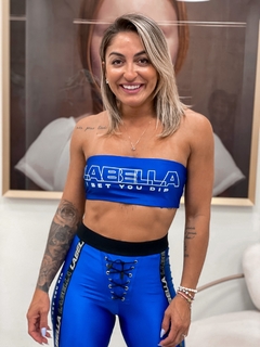 TOP FAIXA SELLER - AZUL - comprar online