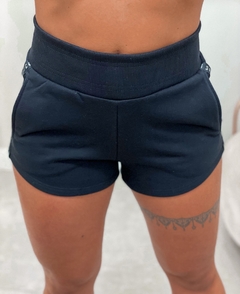 SHORT MOLETOM SPORT - PRETO - comprar online