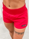 SHORT MOLETOM - VERMELHO