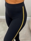 LEGGING DETALHE AMARELO - PRETO