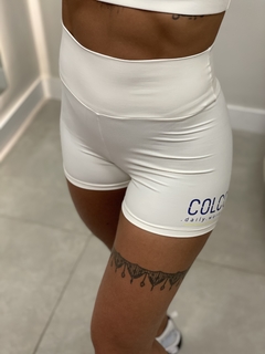 CONJUNTO SHORT - OFF WHITE - Incorpore Fit - Moda Fitness