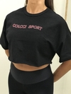 CROPPED PRETO- COLCCI