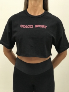 CROPPED PRETO- COLCCI - comprar online