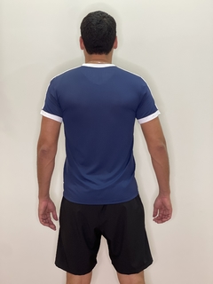 CAMISA SPORT MASCULINA - AZUL MARINHO - Incorpore Fit - Moda Fitness