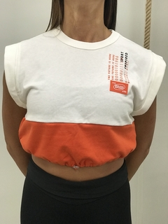 CROPPED BICOLOR - AMARRAÇAO - comprar online