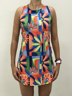 VESTIDO BEACHTENIS - FLORAL - comprar online